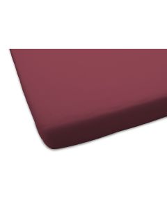 Dutch Dreams Hoeslaken Flanel Stretch 25cm Hoge Hoek Set van 2 - bordeaux
