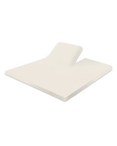 LINNICK Splittopper Hoeslaken Badstof Velours - ivory