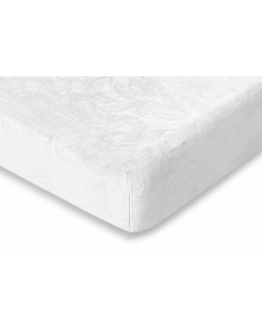 Eleganzzz Hoeslaken Flanel Fleece 35cm Hoekhoogte - white