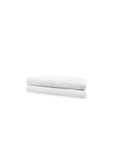 Eleganzzz Badstof Handdoek 100% Katoen 50x100cm - white - Set van 2
