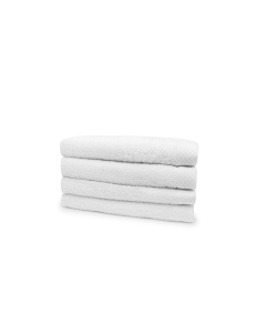 Eleganzzz Badstof Handdoek 100% Katoen 50x100cm - white - set van 4