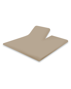Eleganzzz Splittopper Hoeslaken Perkal Katoen - zand