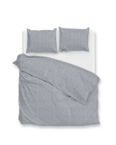 Zo Home Dekbedovertrek Flanella di Lino - denim