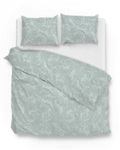 Zo Home Dekbedovertrek Katoen Paisley di Lino - mint green