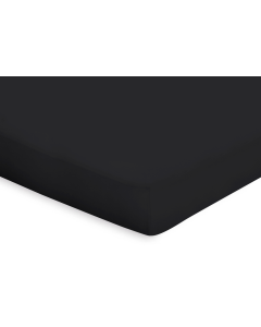 Eleganzzz Topper Hoeslaken Katoen Perkal - zwart