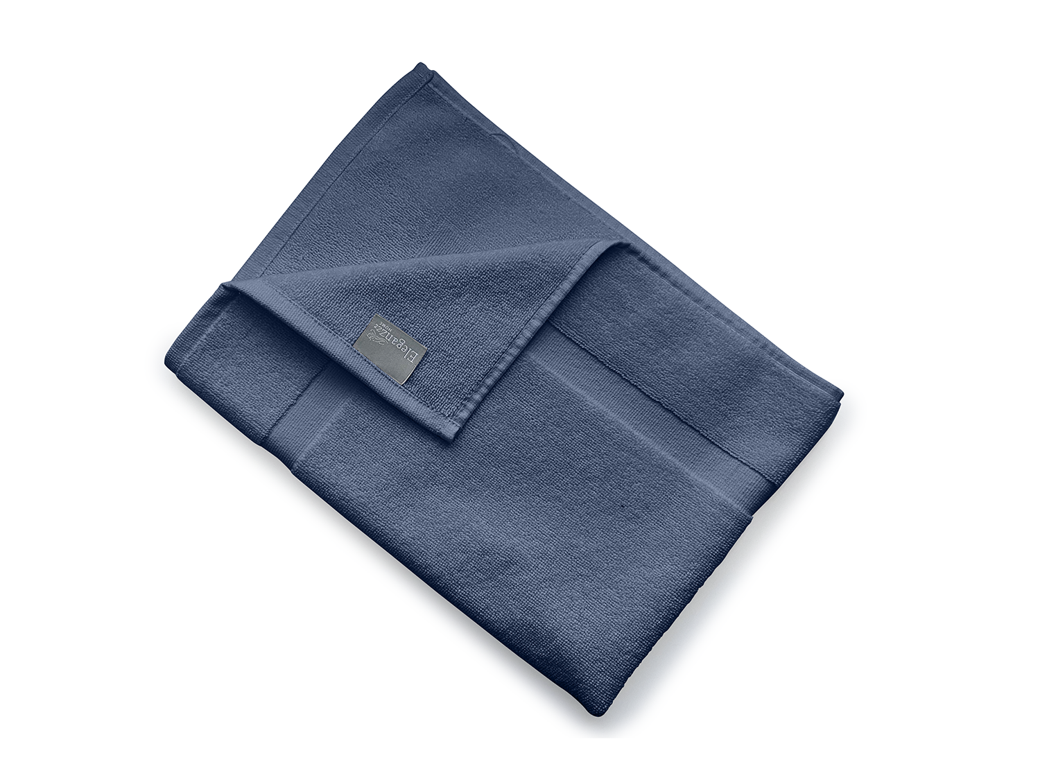 Eleganzzz Badstof Badmat 100% Katoen 50x70cm - ocean blue