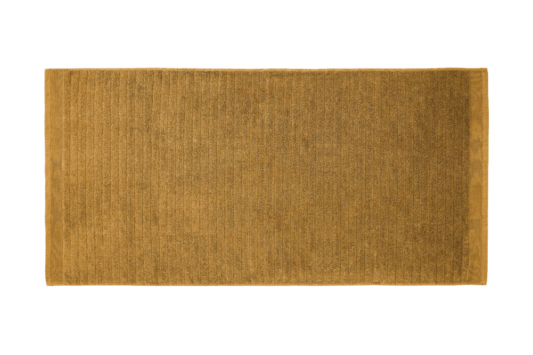 Heckett Lane Prestige Douchelaken 70x140cm - ochre yellow
