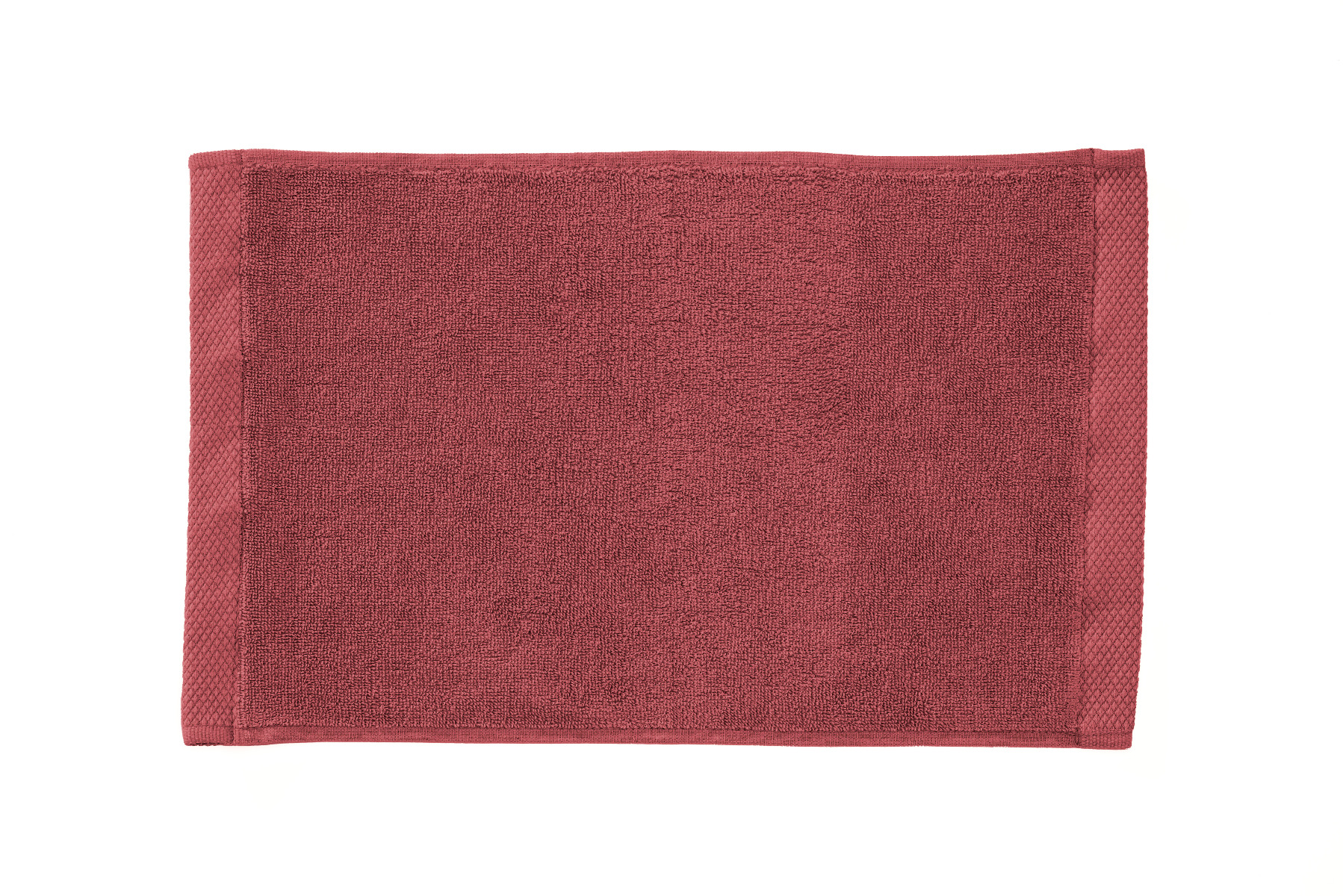 Heckett Lane Premium Gastendoekjes 30x50cm Set van 3 - spicy red