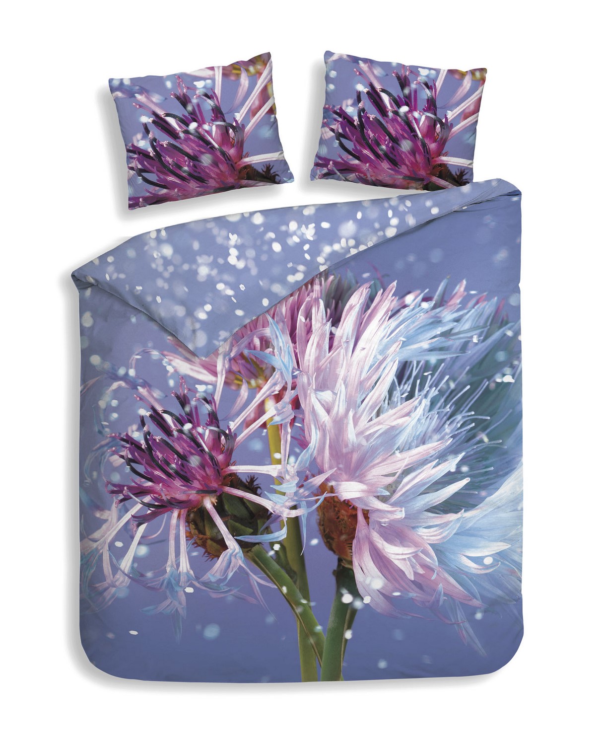 Heckett Lane Dekbedovertrek Bamboe Katoen Satijn Cooper - lilac