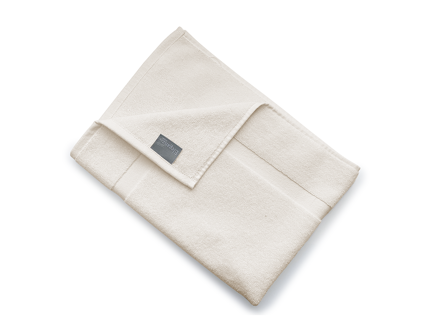 Eleganzzz Badstof Badmat 100% Katoen 50x70cm - ivory
