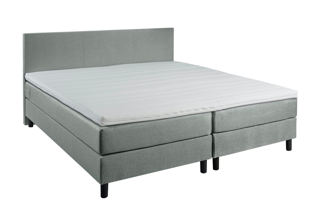Mörgenn Complete Boxspring Athene - grijs 160x200