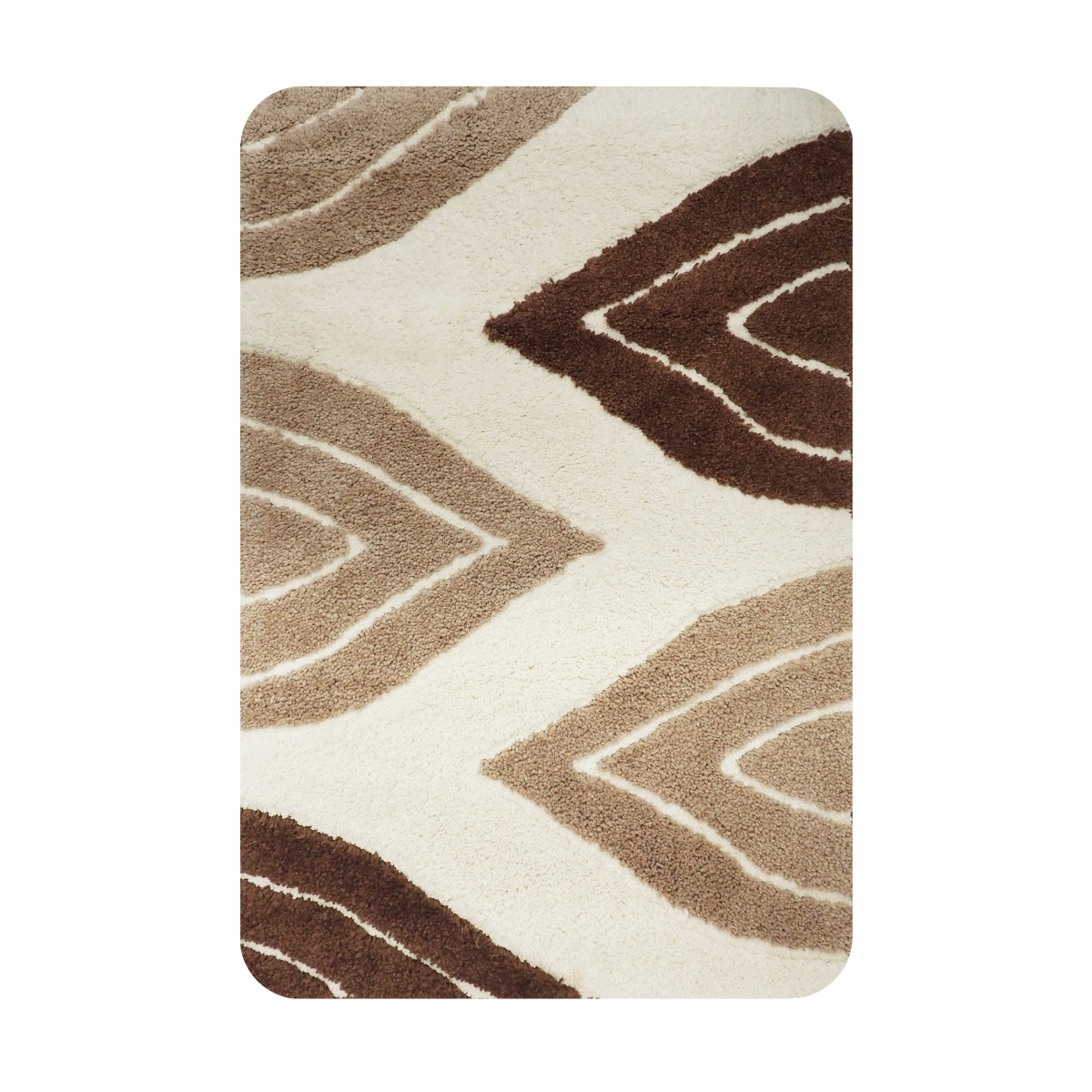 Dutch House Badmat Paris - brown 60x90cm