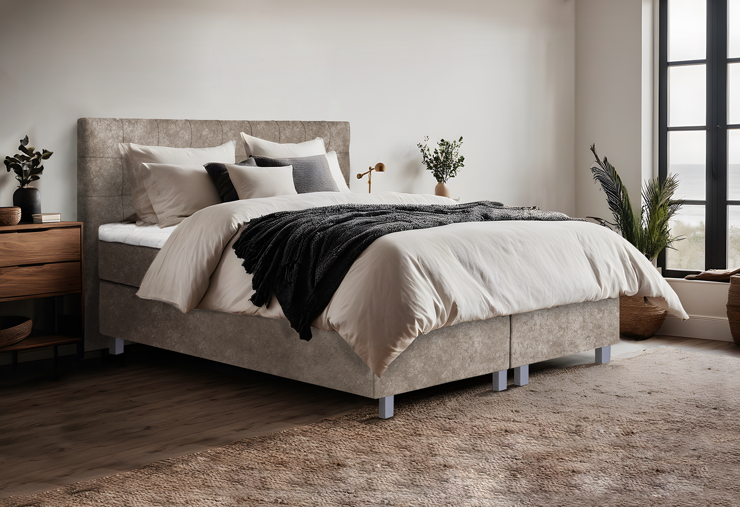 Boxspring Compleet Quinto Tempo - liver