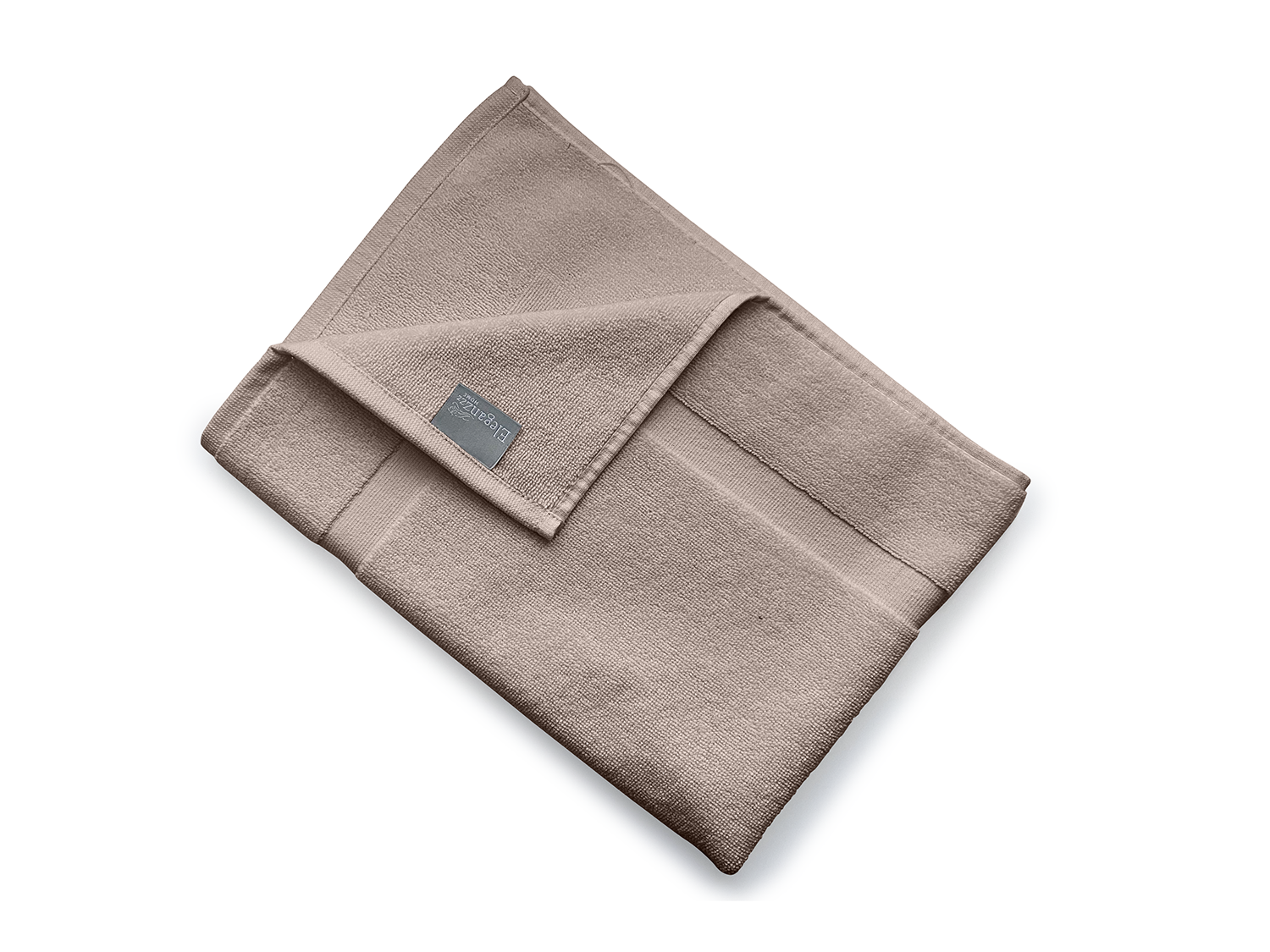 Eleganzzz Badstof Badmat 100% Katoen 50x70cm - taupe