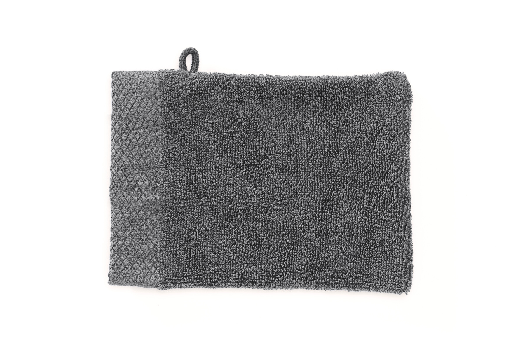 Heckett Lane Premium Washandjes 16x21cm Set van 3 - classic anthracite