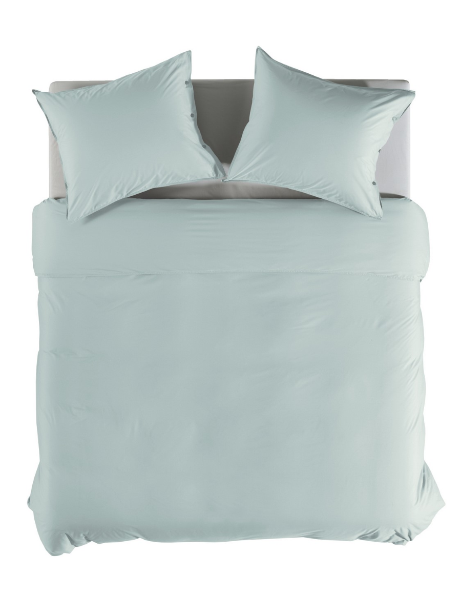 Yellow Dekbedovertrek Percale - whispering blue 240x200/220cm