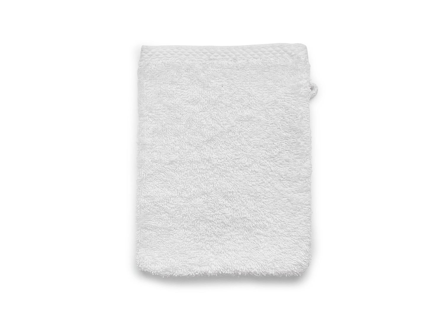 Eleganzzz Badstof Washand 100% Katoen 16x21cm - white - set van 6